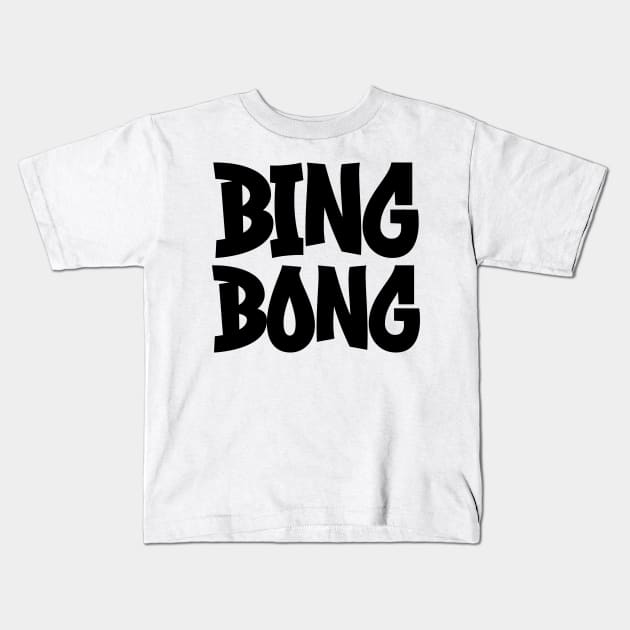 Bing Bong Kids T-Shirt by colorsplash